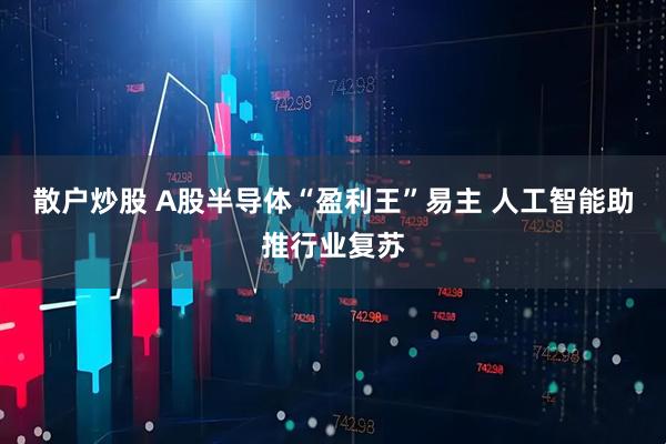 散户炒股 A股半导体“盈利王”易主 人工智能助推行业复苏